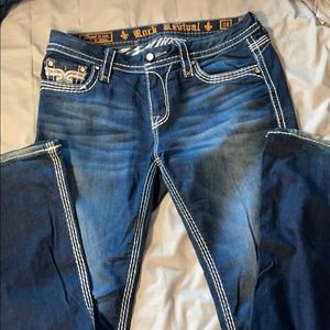 Women’s rock revival jeans